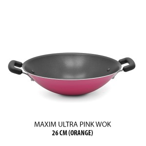 Maxim Ultra Pink Wok Teflon 30cm Tokopedia