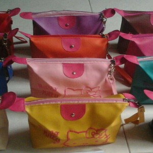 Tas Kosmetik Hello Kitty Import Premium 526pouch Tokopedia