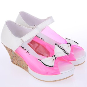 Sepatu Anak Perempuan Wedges Heels Frozen S668 T668 Tokopedia