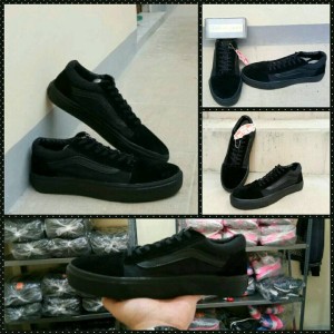 Sepatu Vans Oldskool Hitam Tokopedia