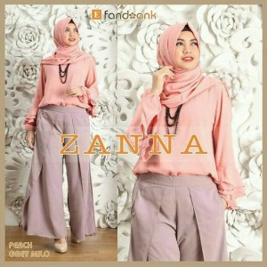 Baju Setelan Kulot Hijab Tokopedia