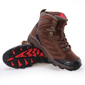 Sepatu Gunung Outdoor Snta 477 Adventure Series Beige Brown Tokopedia