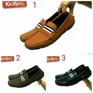 Sepatu Pria Kickers Strip Tokopedia