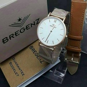 Jam Tangan Unisex Bregenz Original Terlaris Full Box Dan Gelang Cantik Tokopedia