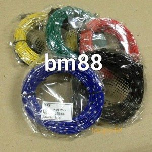 Kabel Audio Otomotif Auto Wire Sinar 1 X 0 5mm Harga Permeter Kabel Body Tokopedia