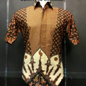 Kemeja Hem Baju Batik Pria Modern Tokopedia
