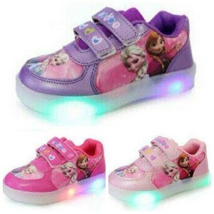Sepatu Anak Perempuan Import Frozen Perekat Tokopedia