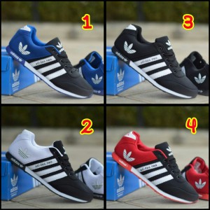 Promo Sepatu Pria Adidas Man Joging Lapangan Jajan Kerja Formal Kantor Hangout Olahraga Tokopedia
