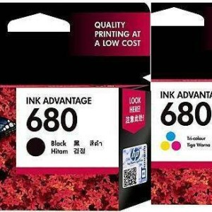 Tinta Hp 680 Black Tokopedia