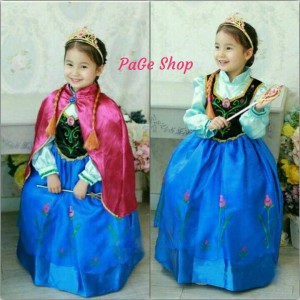 Dress Baju Anna Frozen Murah Tokopedia