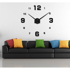Jam Dinding Diy 80 130 Cm 12s003 Tokopedia