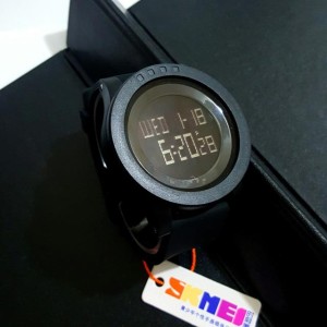 Jam Tangan Pria Digital Trendy Skmei 0814 G Original Tokopedia