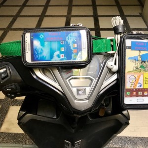 Holder Hp Gps Sepeda Motor Mobile Phone Bike Mount Smartphone Tokopedia
