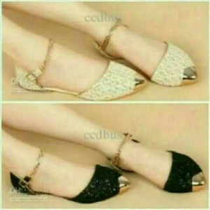 Sepatu Flat Wanita Brukat Tokopedia
