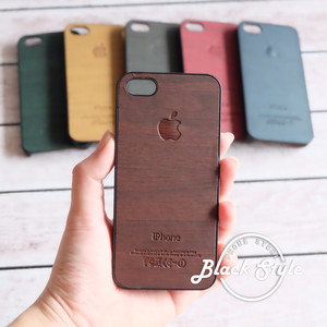Case Hp Casing Hp Wooden For Iphone 4 4s 5 5s 6 Tokopedia