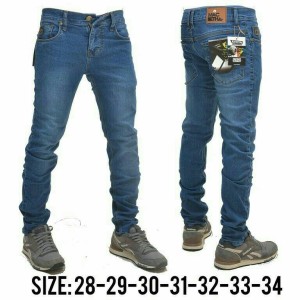 Celana Jeans Pensil Pria Bio Blietz Spray Tokopedia