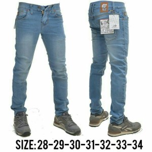 Celana Jeans Pensil Pria Bio Blietz Spray Tokopedia