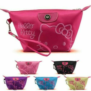 Promo Hk Tas Kosmetik Hello Kitty Pouch Dompet Bordir Tokopedia