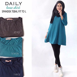 Baju Wanita Tunik Loose Tokopedia