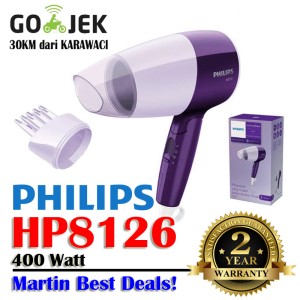Philips Hp 8126 Hair Dryer 400 Watt Nozel Corong Sikat Tokopedia