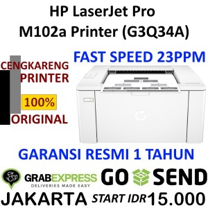 Hp Laserjet Pro M102a Tokopedia