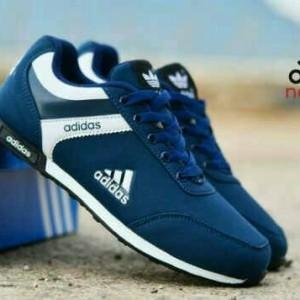 Sepatu Olahraga Adidas Neo Navy Tokopedia