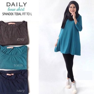 Baju Wanita Tunik Loose Tokopedia