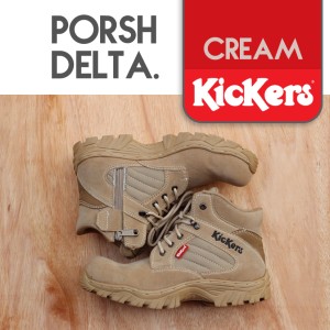 Sepatu Kickers Boots Safety Porsh Delta Tokopedia