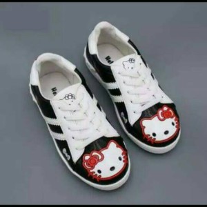 Sepatu Anak Perempuan Import Hello Kitty Perekat Tokopedia