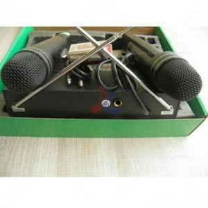 Harga Murah Mic Wireless Kenwood Kw 500 Professional Microphone Tokopedia