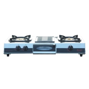 Rinnai Ri514a Kompor Gas 2 Tungku Griller Tokopedia