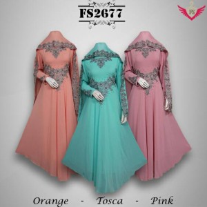 Baju Muslim Gamis Dress Abaya Crepe Polos Renda Turismo Ori Tokopedia