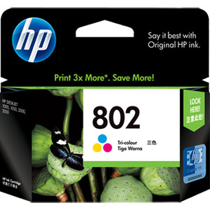 Hp 802 Colour Original Tokopedia