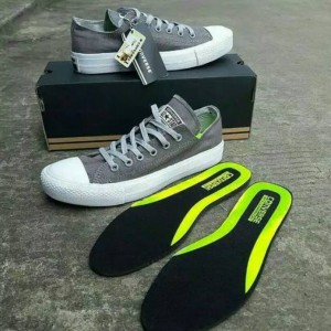 Sepatu Converse Grey Abu Abu Tokopedia