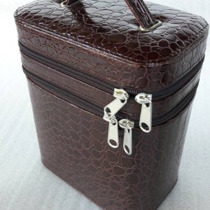 Edisi Promo 2017 Tas Kosmetik Tas Make Up Motif Crocodile Coklat Tokopedia