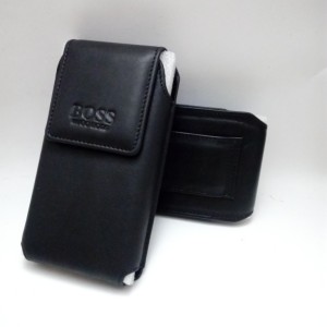 Tempat Hp Kulit Hitam Boss Tokopedia