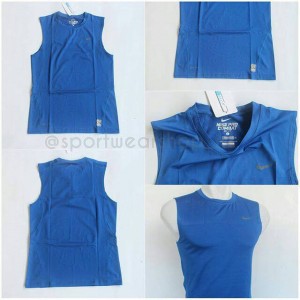 Nike Pro Combat Npc Vest Rompi Singlet Nba Basket Futsal Baselayer Tokopedia