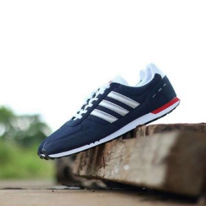 Sepatu Olahraga Adidas Neo Navy Tokopedia