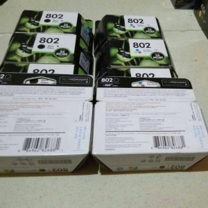 Tinta Hp 802 Black Color Tokopedia