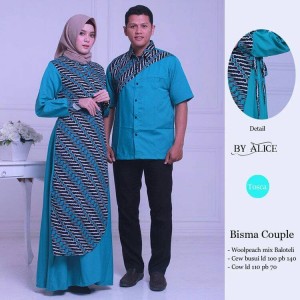Baju Batik Sarimbit Couple Setelan Kebaya Modern Baloteli Bisa Busui Tokopedia