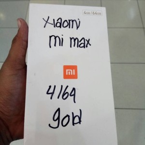 Mi Max 2 Gold 4gb 64gb 5300mah Garansi 1 Tahun Tokopedia