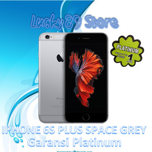 Iphone 6s Plus 64gb Grey Second Fullset Silent Camera Tokopedia