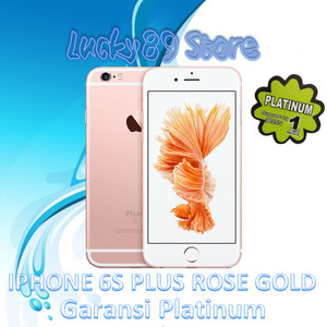 Iphone 6s Plus 64gb Rose Gold Bonus Shining Chrome Ume Original Tokopedia