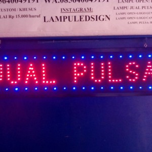Tulisan Lampu Led Led Sign Service Hp Tokopedia