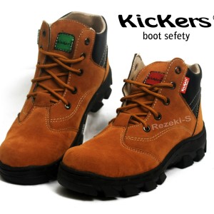 Kickers Boots Safety Tan Tokopedia