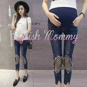 Celana Jeans Hamil Cjp71 Tokopedia