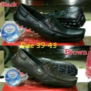 Sepatu Kulit Lacoste Casual Tokopedia