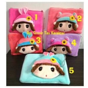Tas Kosmetik Murah Import Dompet Kosmetik Pouch F104 Tokopedia