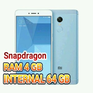 Redmi Note 4x Pro Blue 4gb 64gb Snap Dragon Bonus Tempered Glass Dan Ultra Slim Case Tokopedia
