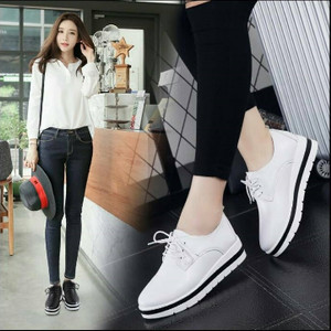 Sepatu Wanita Kets Casual Sk01 Tokopedia